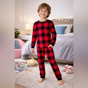 Boys Buffalo Plaid PJs / Pijamas Niño • 6